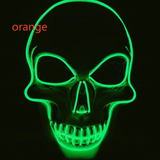 Halloween Glow-in-the-Dark Masks - Plastic