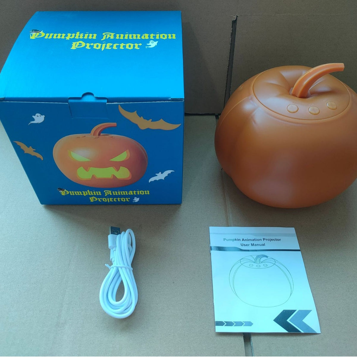 Halloween Pumpkin Projection Lamp