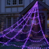Halloween Spider Web Light Net with Remote Control