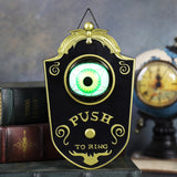 Halloween Light-Up Eyeball Doorbell with Sound - PVC