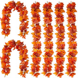 Halloween Artificial Maple Leaf Garland