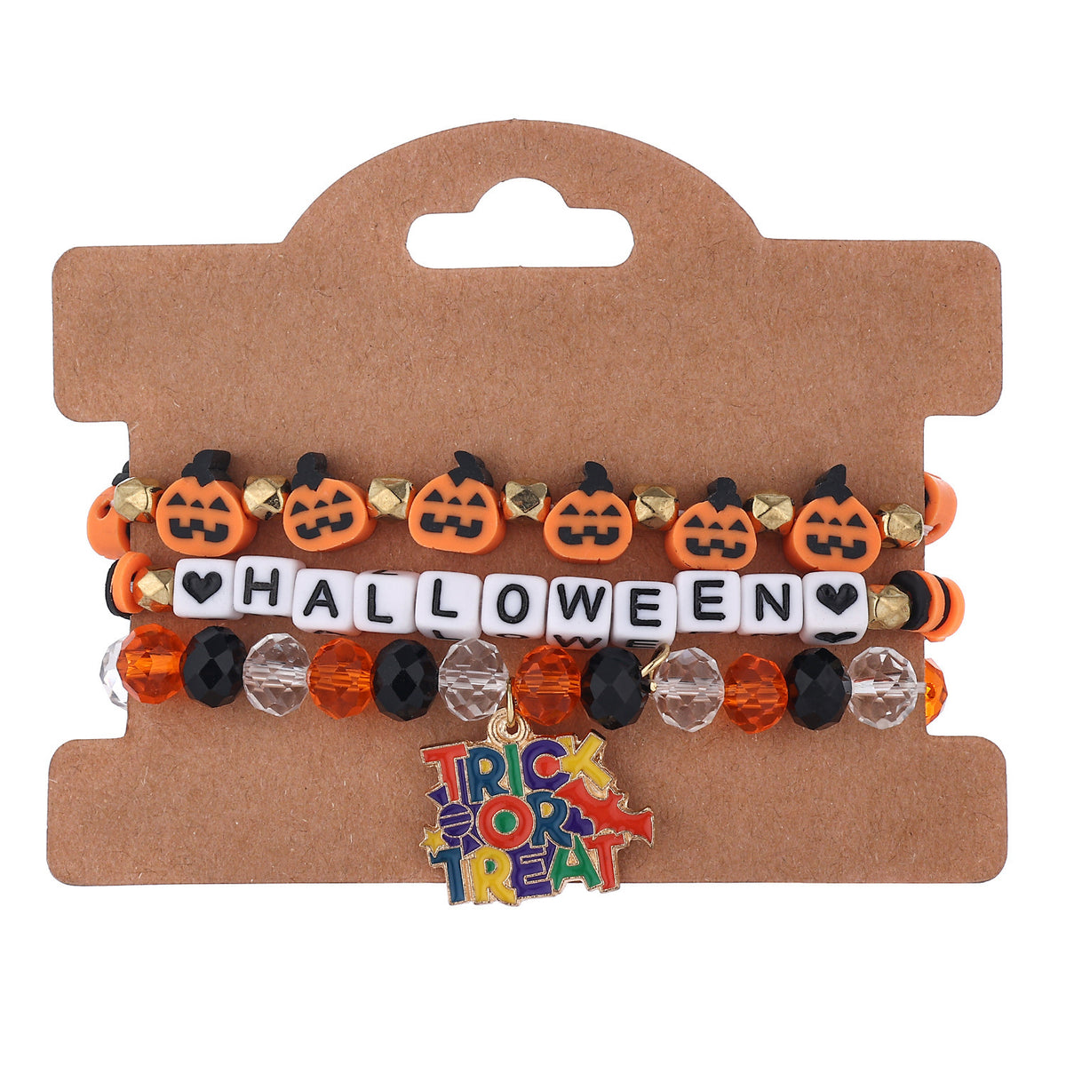 Halloween Alloy Charm Bracelet