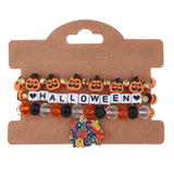 Halloween Alloy Charm Bracelet