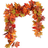 Halloween Artificial Maple Leaf Garland