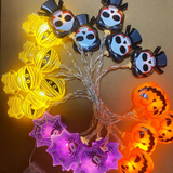 Halloween LED String Lights Pumpkin Ghost Decor