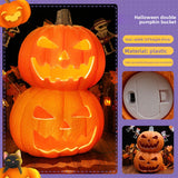 Halloween LED Pumpkin Decorations - Plastic