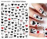 Halloween Nail Stickers - Vinyl