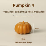Halloween Pumpkin-Shaped Scented Candles