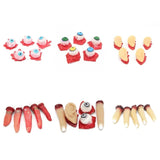 Halloween Fake Eyeballs, Fingers and Ears Props - Vinyl