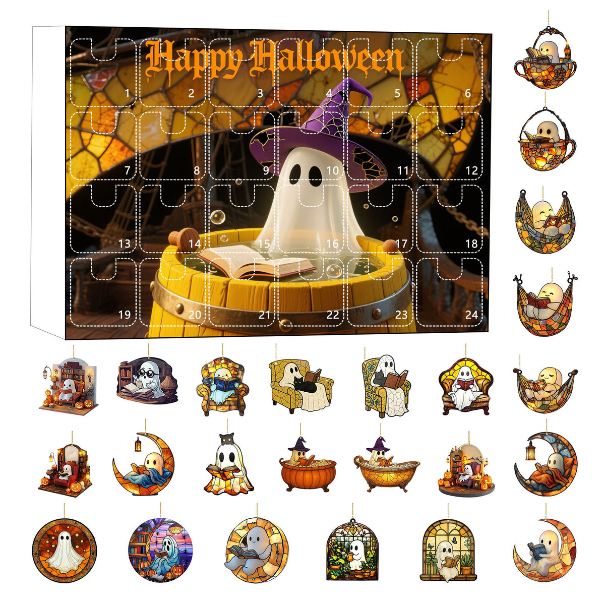 Halloween Countdown Calendar - Acrylic