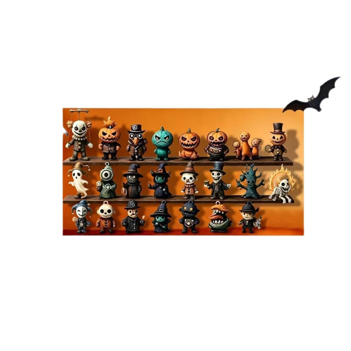 Halloween Figure Advent Calendar - Acrylic