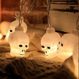 Halloween LED String Lights with Pumpkin Skull Ghost Designs