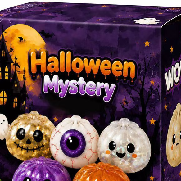 Halloween Ghost Squeeze Toy - TPR