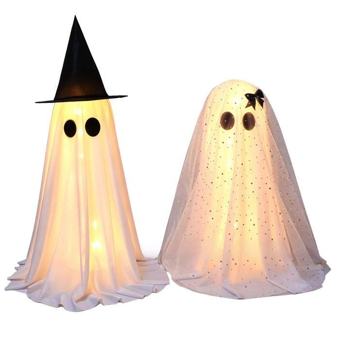 Halloween LED Standing Ghost Couple Window Decoration