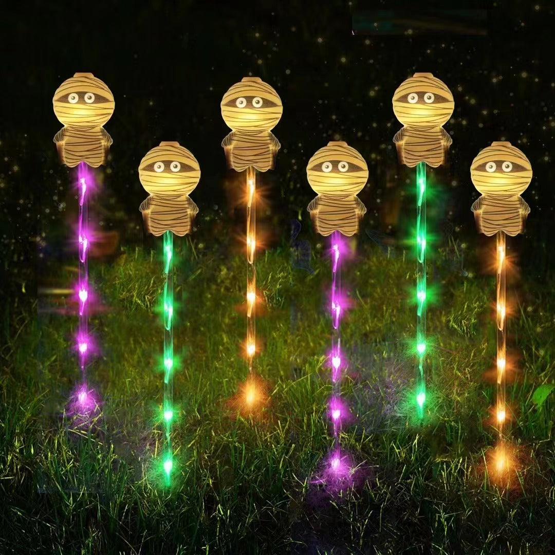 Halloween Solar Pumpkin Garden Stake Light