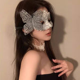 Halloween Anime Half-Face Mask - Plastic