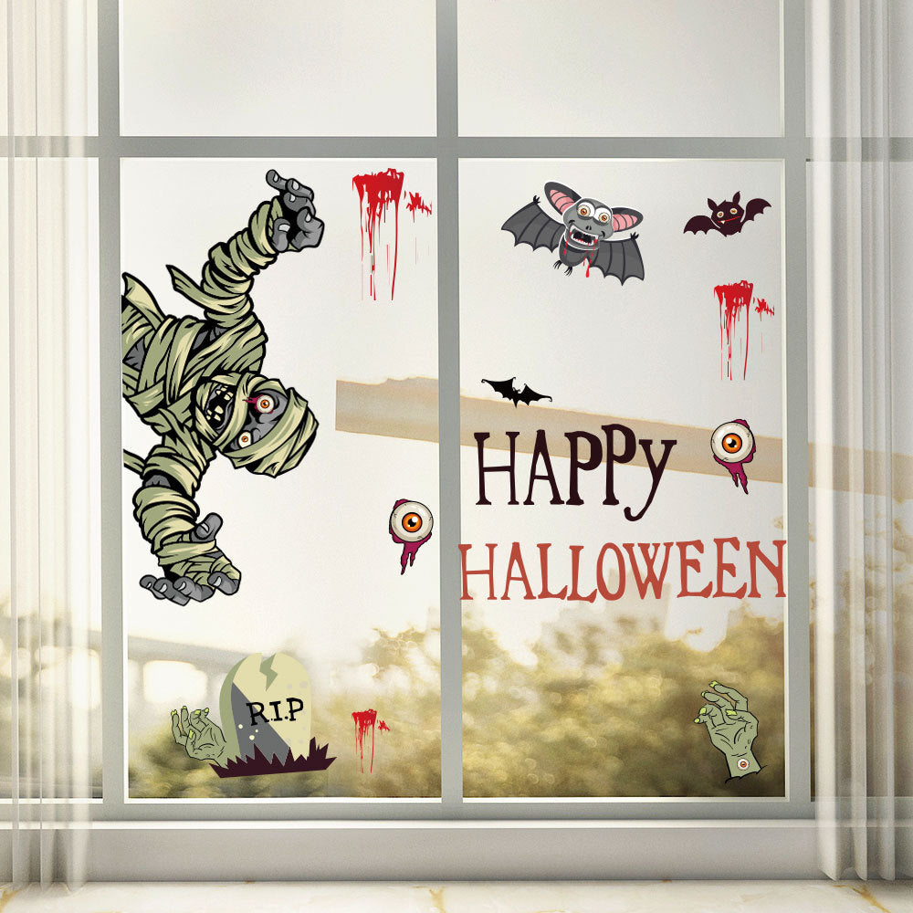 Halloween PVC Wall and Window Stickers