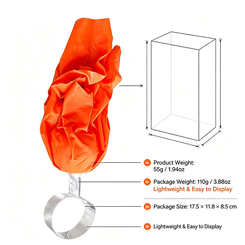 Floating Fireball Hand Lamp Halloween Decor - Cloth
