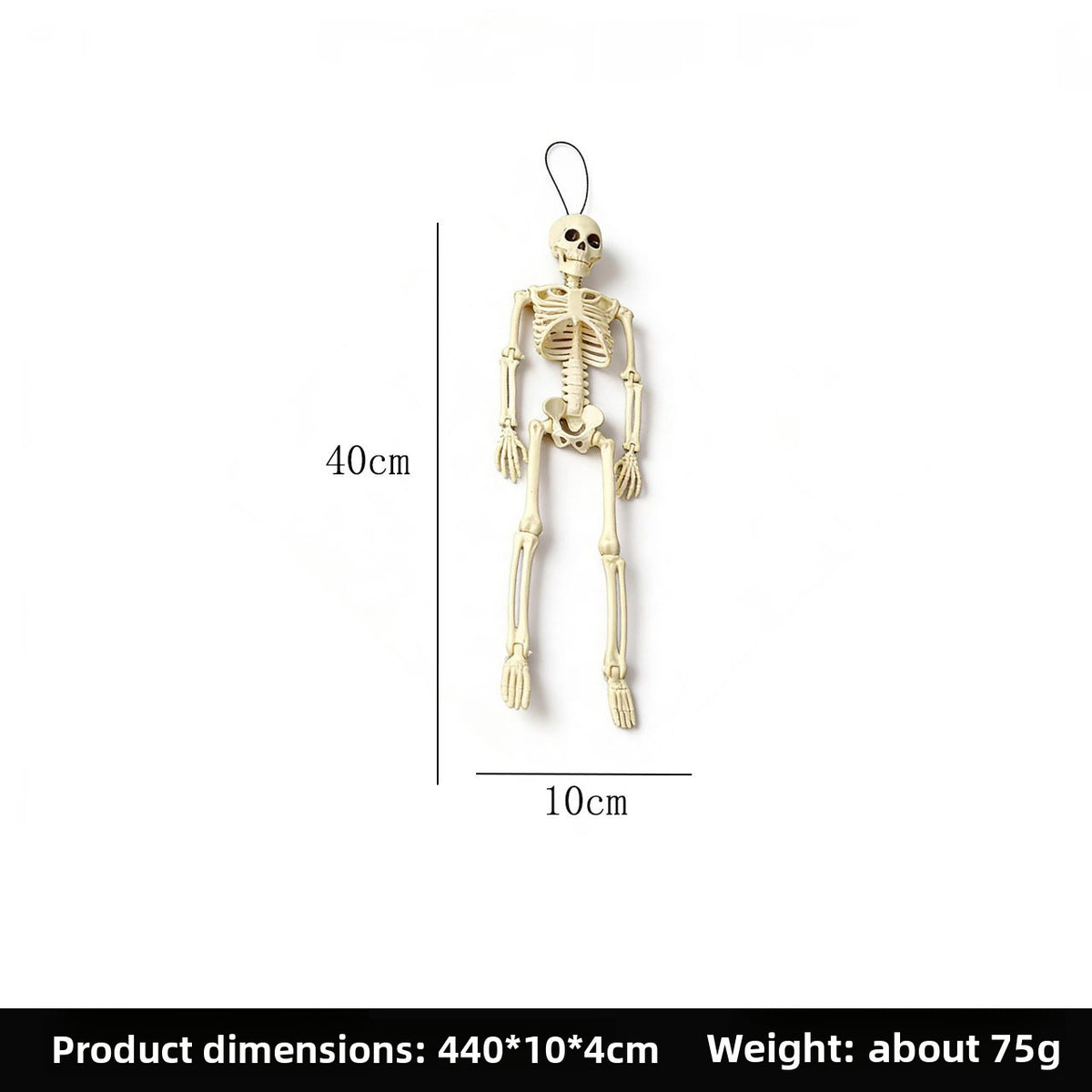 Halloween Plastic Skeleton Props and Bones