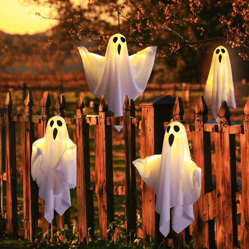 Halloween LED Hanging Ghost Light - Cloth