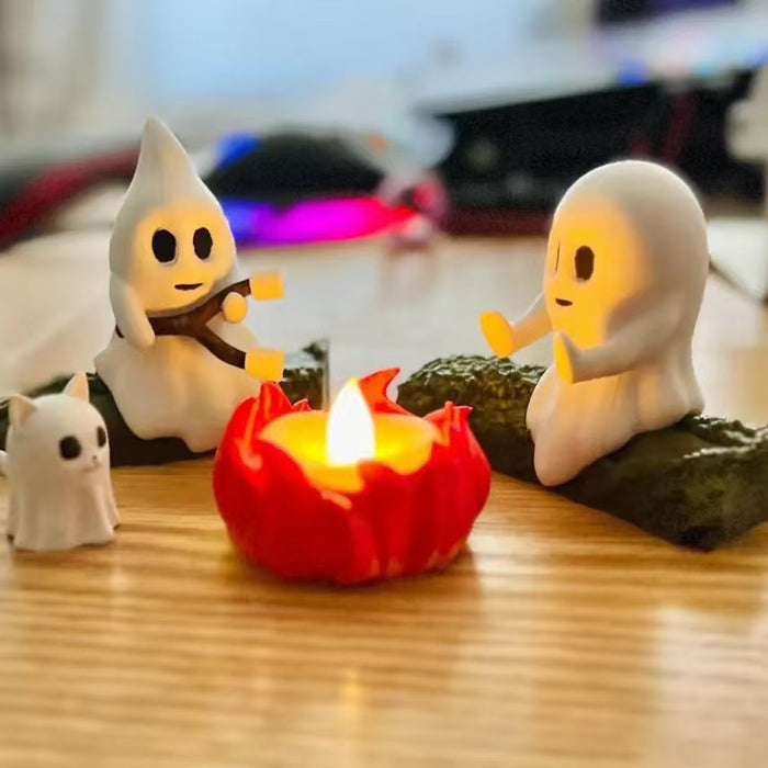 Halloween Campfire Flicker Night Light