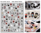 Halloween Nail Stickers - Vinyl
