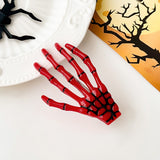 Halloween Skeleton Hand Hair Clip