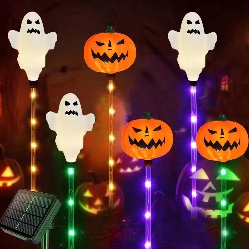 Halloween Solar Pumpkin Garden Stake Light