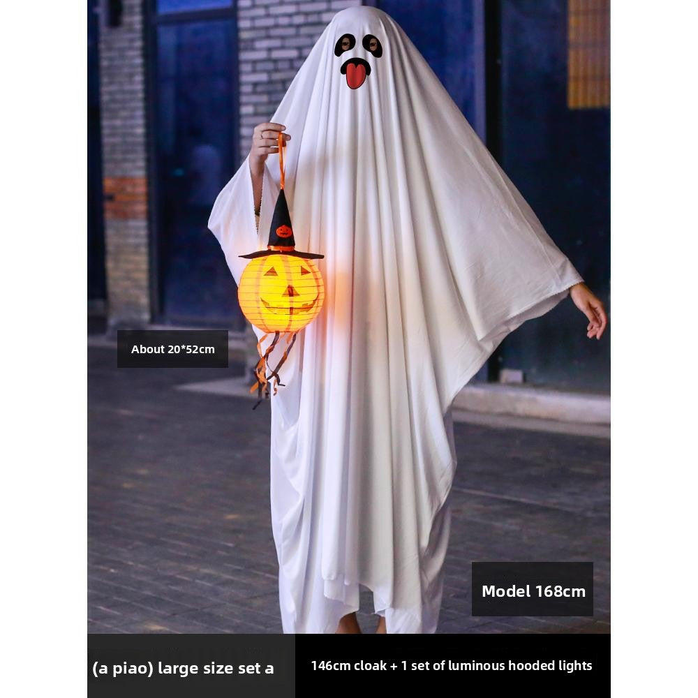 Halloween Flannel Ghost Costume