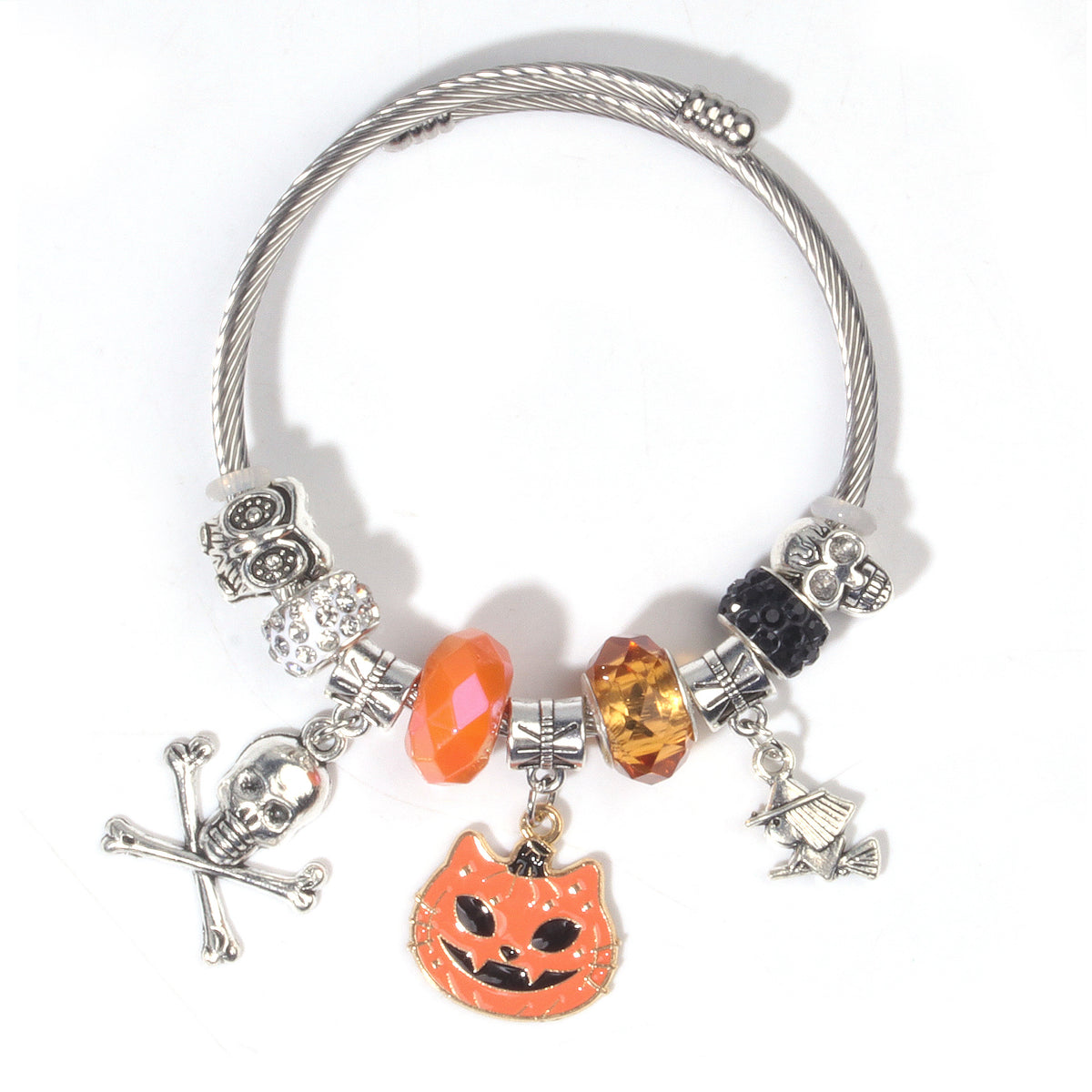 Halloween DIY Beaded Bracelet