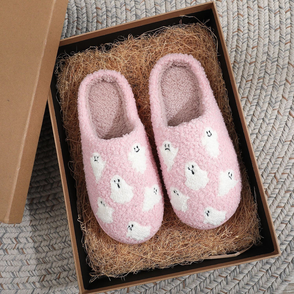 Halloween Plush House Slippers