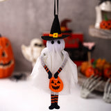 Halloween Hanging Decorations - Pumpkin, Cat, Ghost and Skull - Polyester