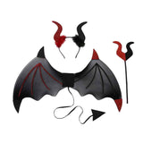 Halloween Devil Wings Costume Set