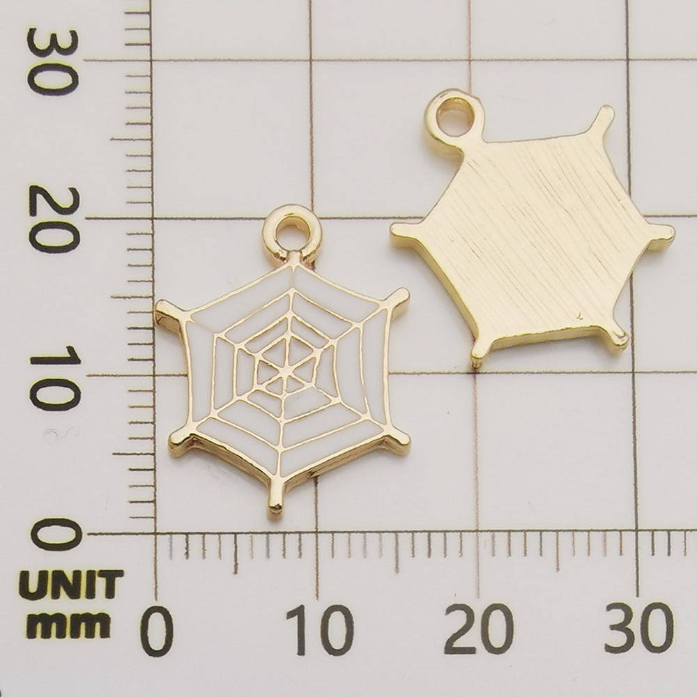 Halloween Enamel Jewelry Pendants - Alloy DIY Charms