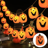 Halloween Pumpkin LED String Lights