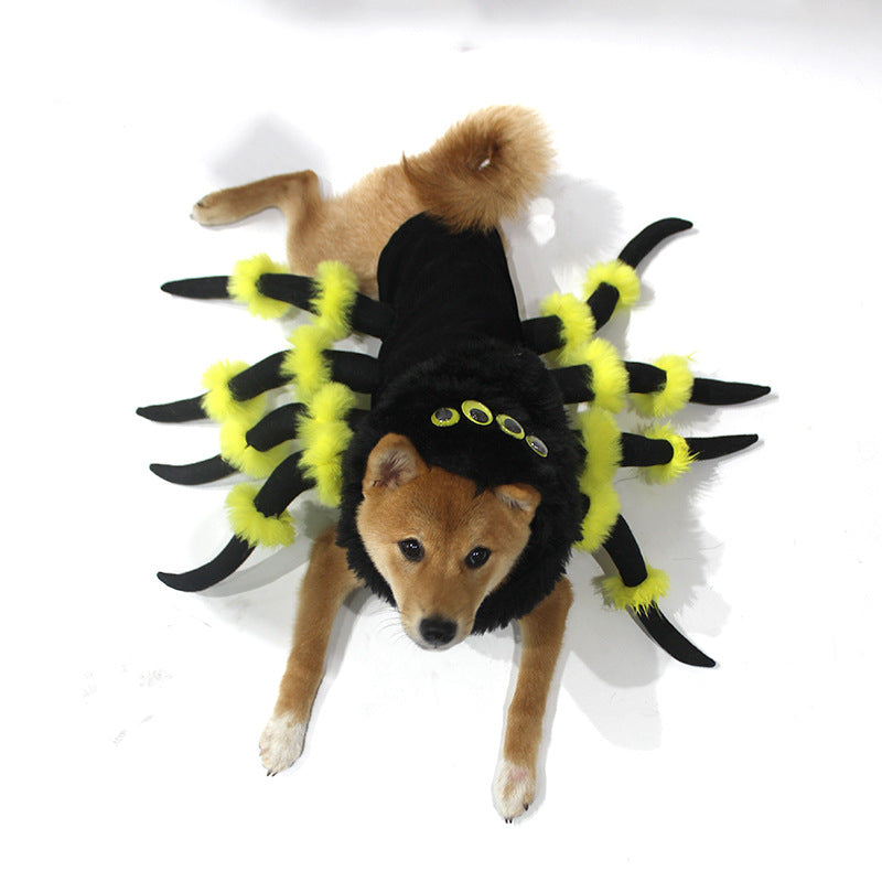 Funny Pet Spider Costume for Halloween and Cosplay - Polyester