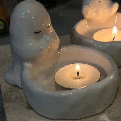 Halloween Ghost Ornament - Resin