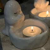 Halloween Ghost Ornament - Resin
