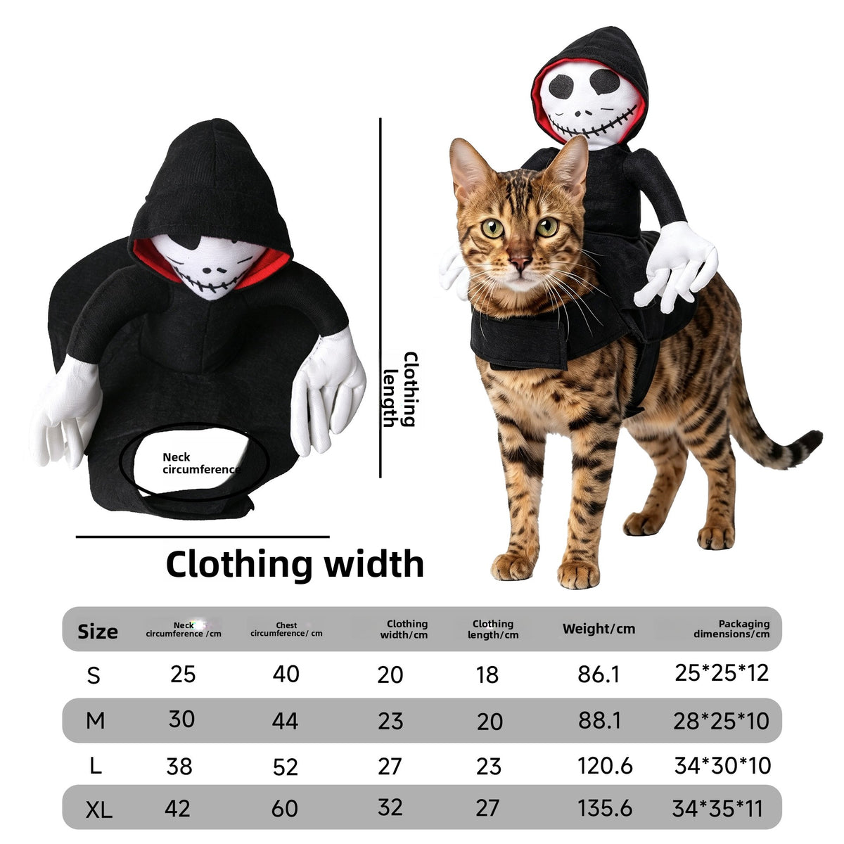 Pet Halloween Costume - Cotton