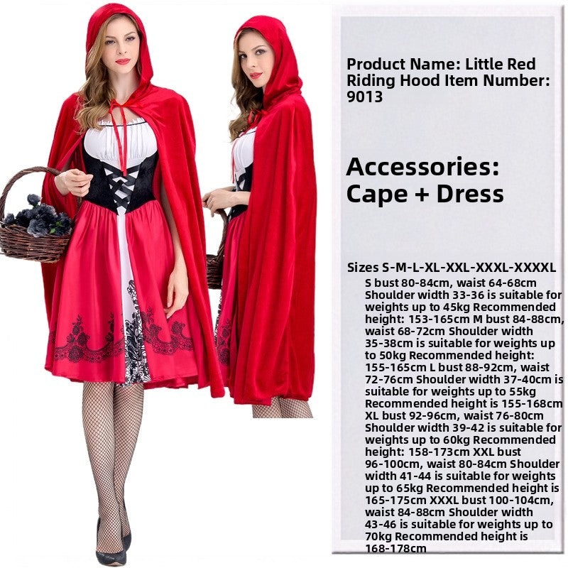 Little Red Riding Hood Cape - Halloween Costume