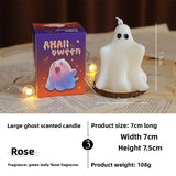Halloween Ghost Candle Set Scented Soy Wax Home Decor