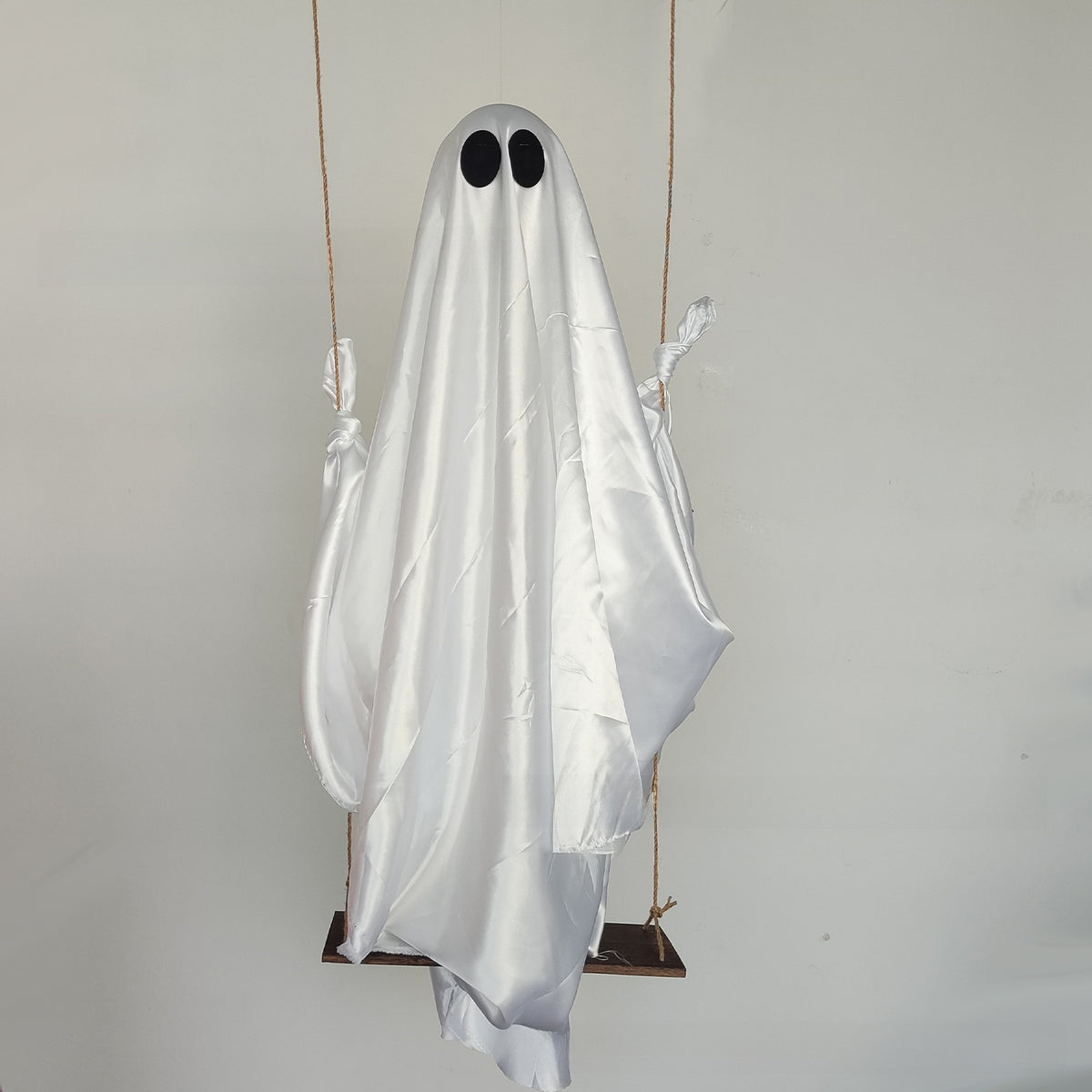 Halloween Large Hanging Swing Ghost with Lights