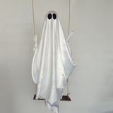 Halloween Large Hanging Swing Ghost with Lights