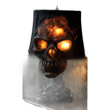Halloween Skull LED Light Garden Decor - Resin
