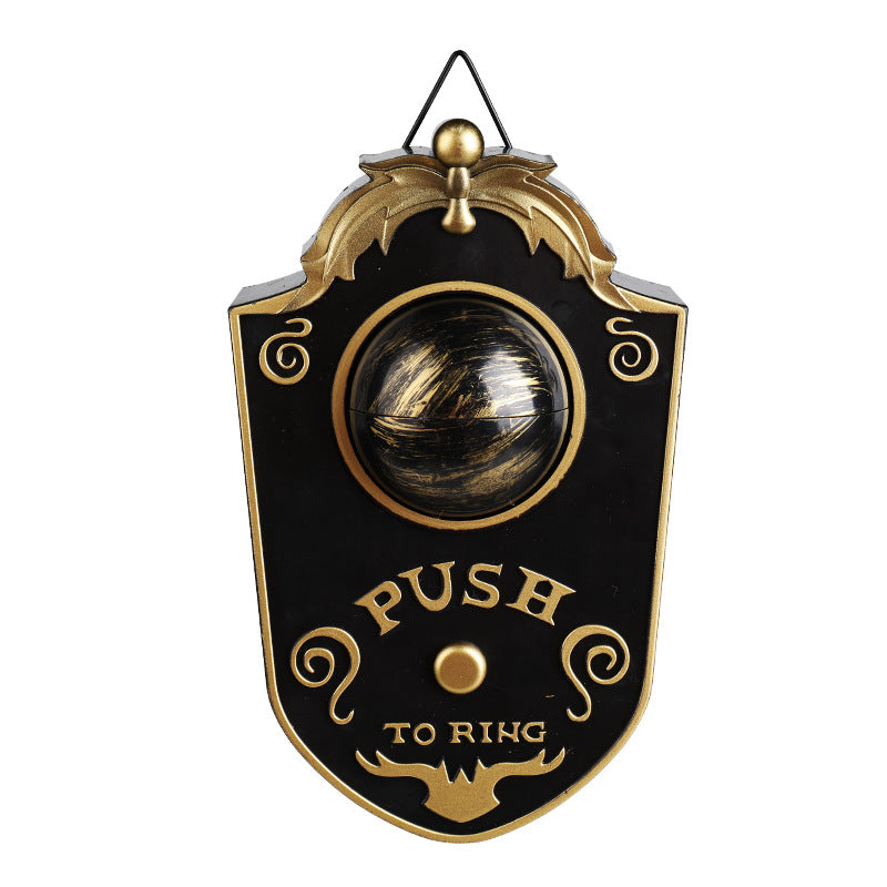 Halloween Light-Up Eyeball Doorbell with Sound - PVC