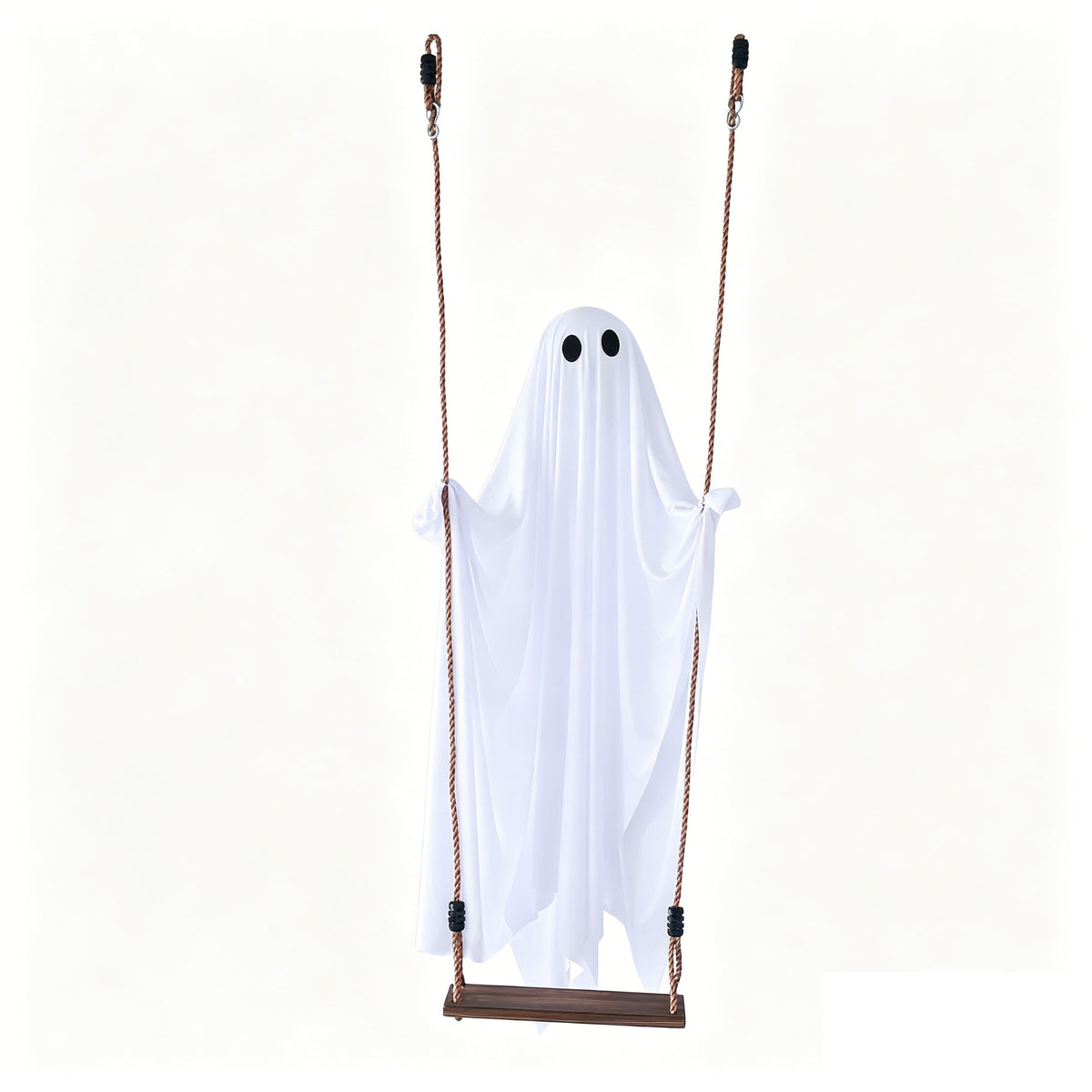 Glowing Halloween Ghost Swing Decoration