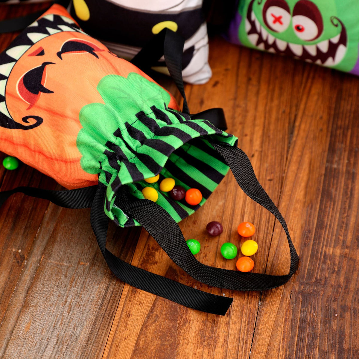 Halloween Brushed Cloth Candy Tote Bag