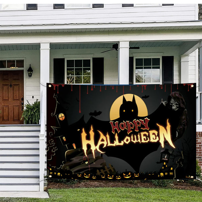 Halloween Banner Backdrop Cloth