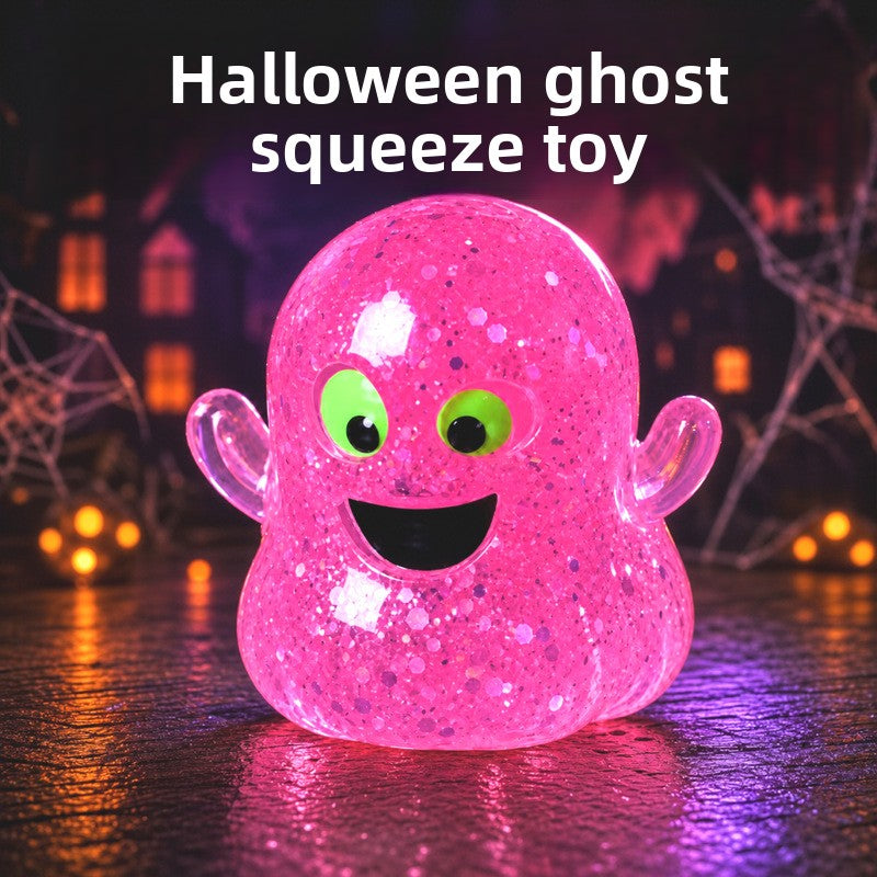Halloween Pumpkin Squeeze Fidget Toy - TPR