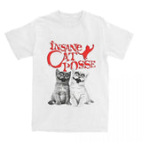 Insane Cat Posse Halloween Cotton T-Shirt